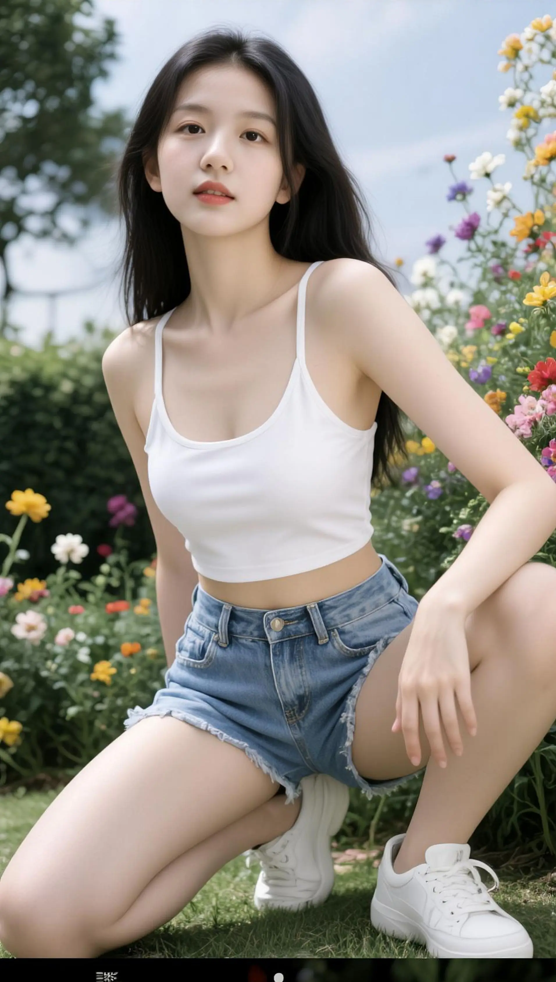 AI花丛美照 ai创作