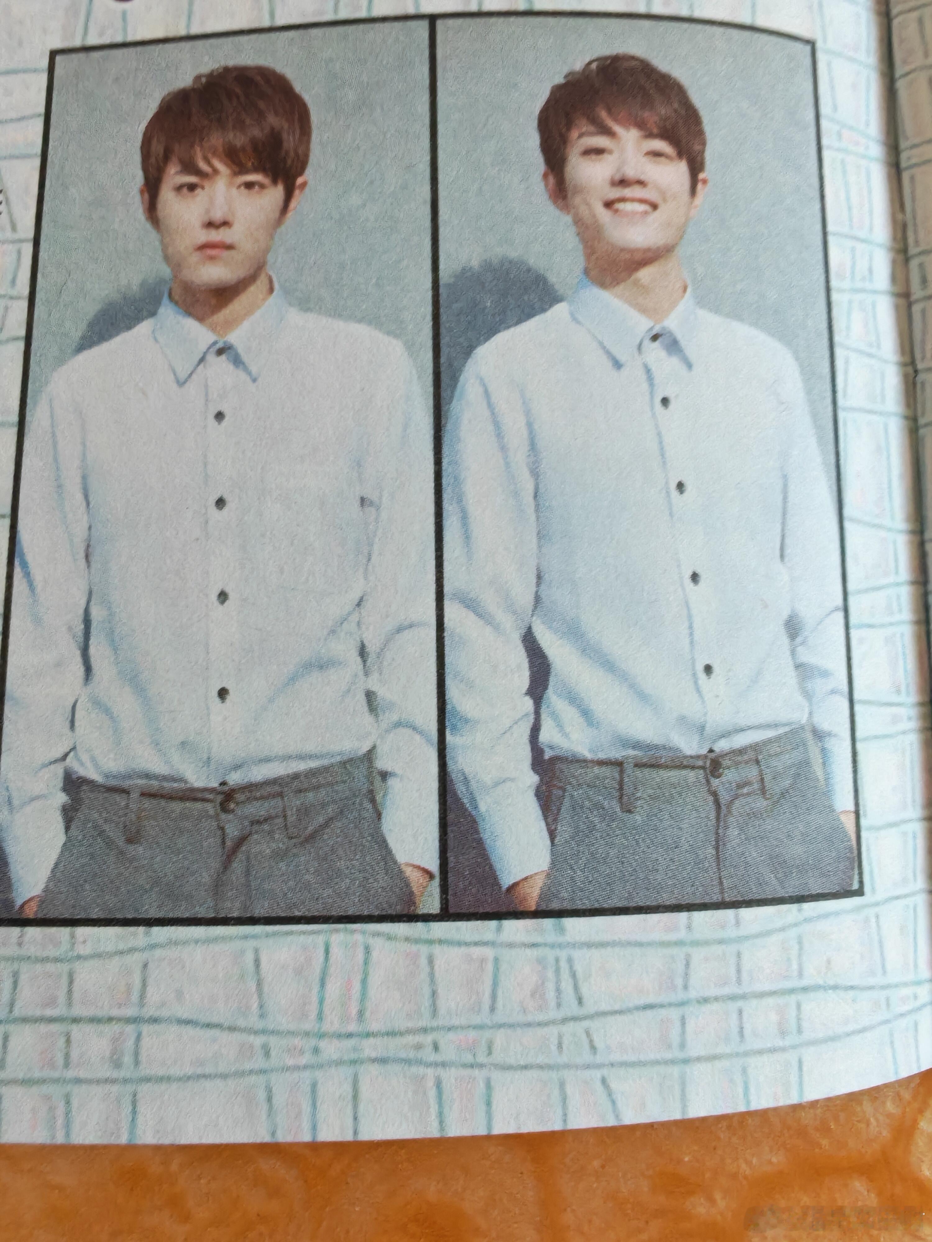 高中时买的娱乐小杂志上居然有肖战！回家过年无聊翻出了一本高中时买的追星杂志发现上