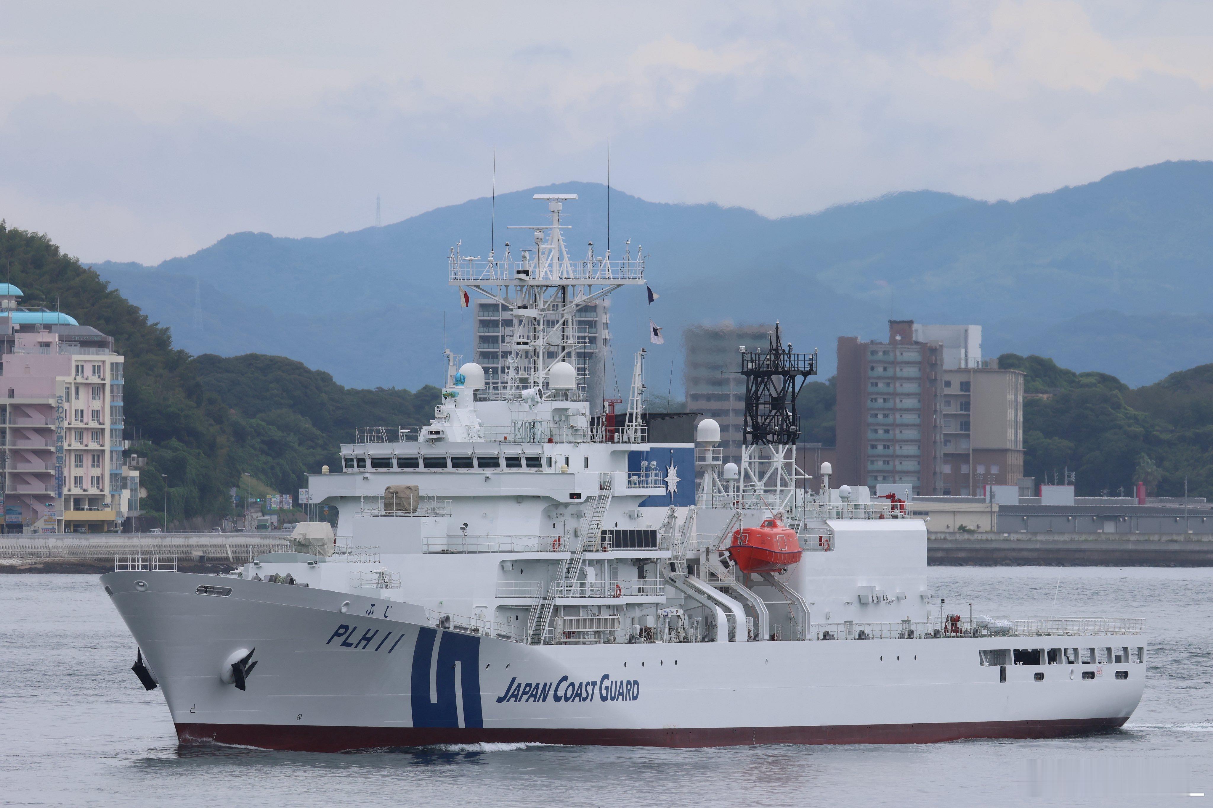 PLH-11“富士”号巡视船完成第二次试航回厂。海保动态​​​