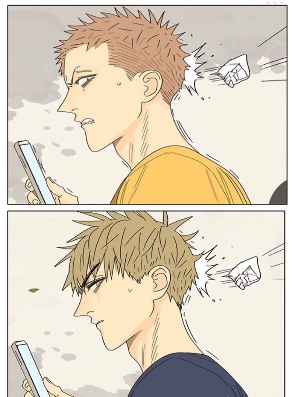 十九天被打的都是受！二次元漫画cr：old先
