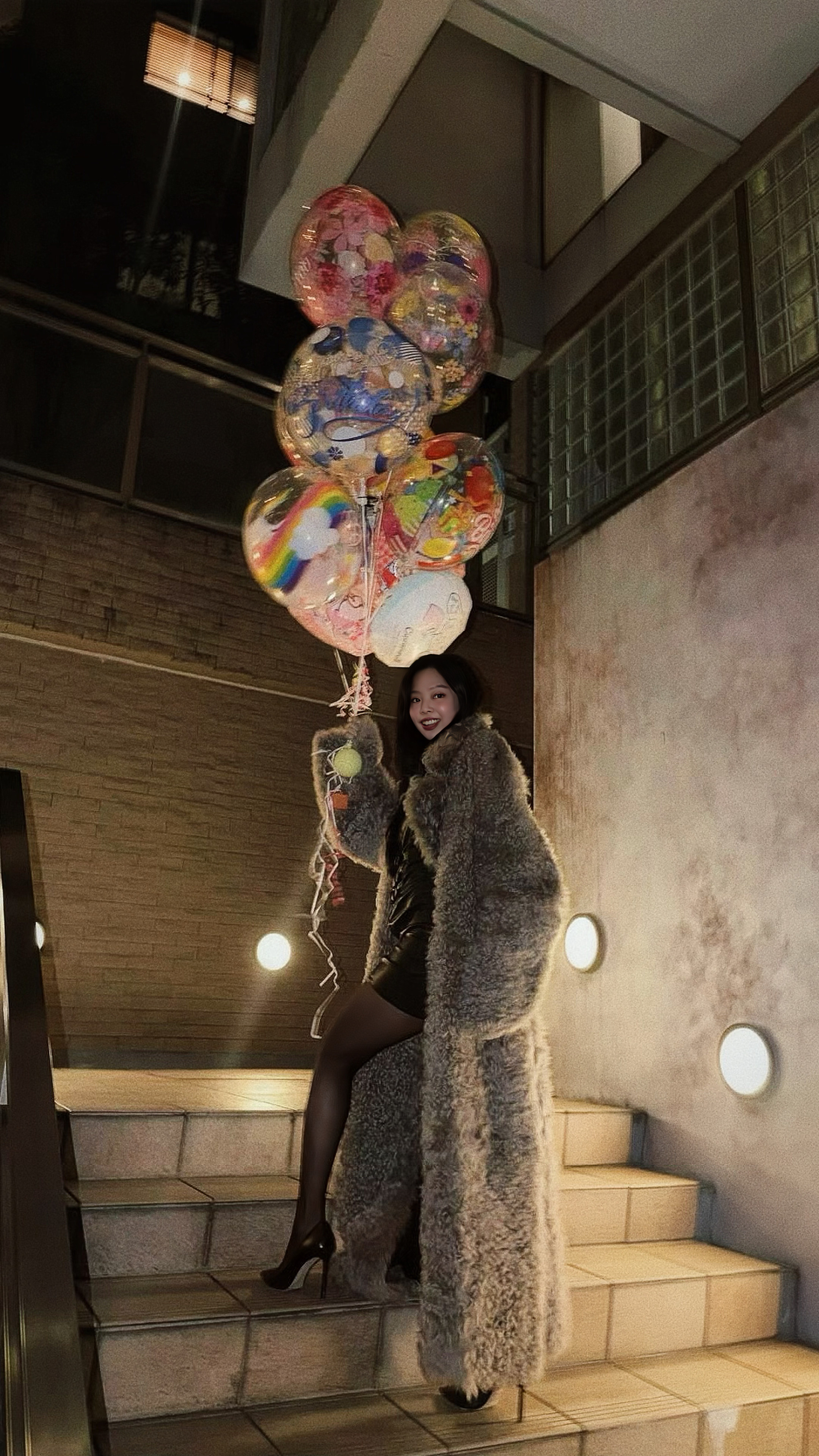 Jenniex黑丝生日照🎂