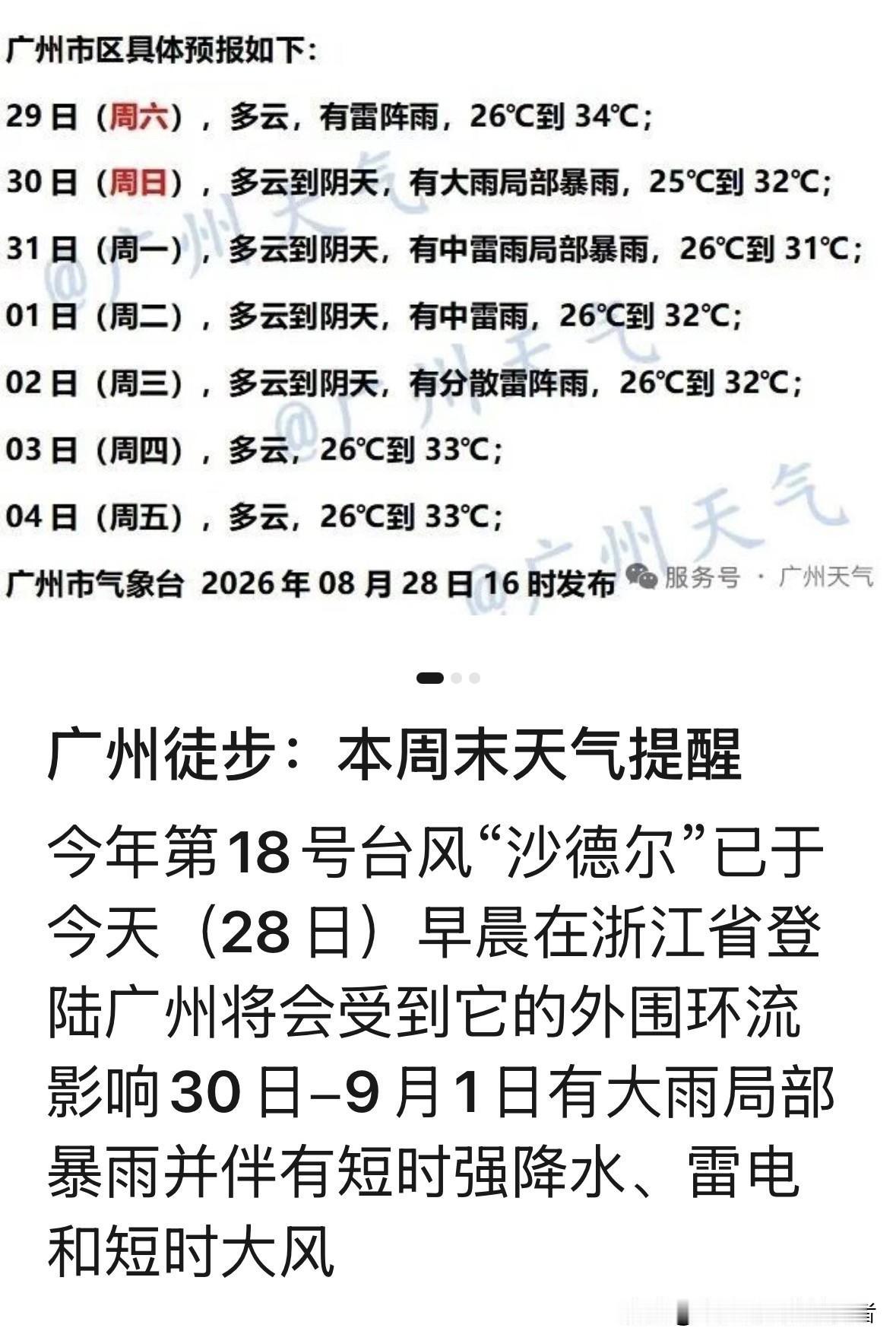 8月广州的天气真是让人捉摸不透。先是雨水不断，27日广东不少地方雷声隆隆，云浮、