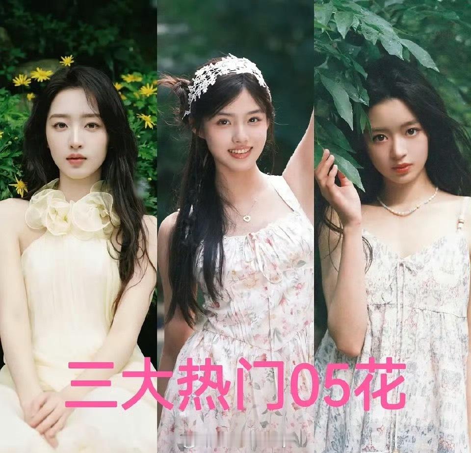 热门05花：邓恩熙、艾米、黄杨钿甜