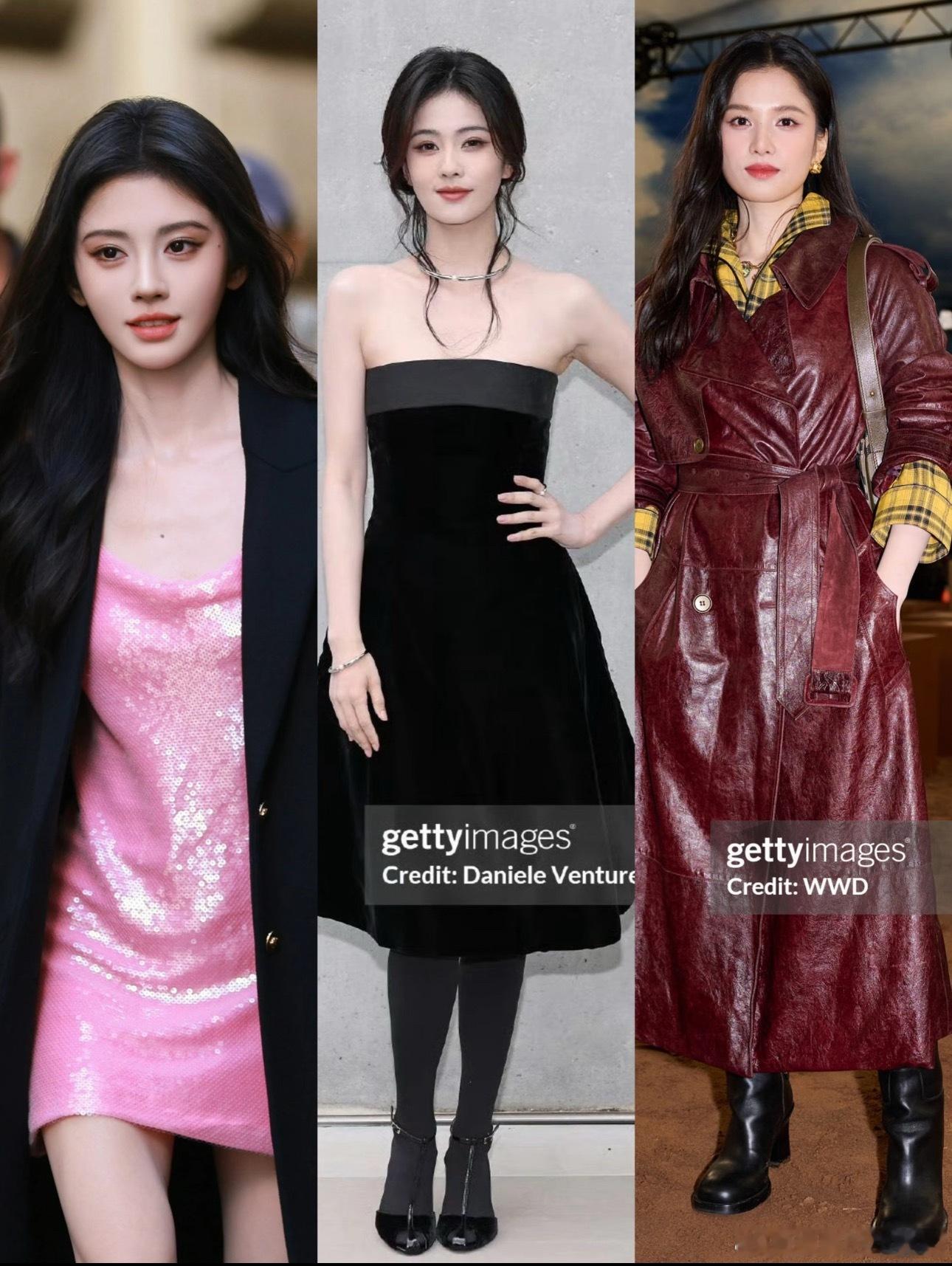 在时装秀用美貌大杀四方的女明星们👸​​​