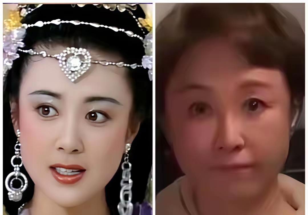 再看昔日女神近照，一时竟有点不敢认，落差感真的让人感慨万千！当年荧幕上明艳