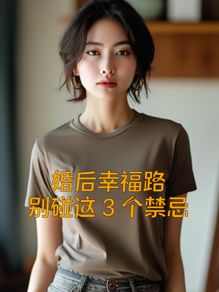 婚后幸福路，别碰这3个禁忌