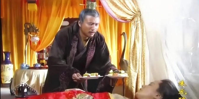 1382年，51岁马皇后病入膏肓拒绝服药，朱元璋气急痛骂：“你死了，咱多的是女人