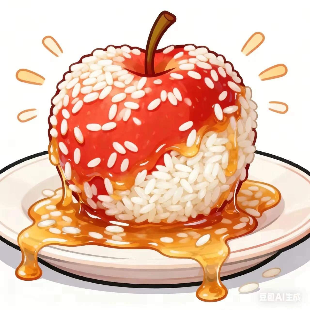 因为牢A在与沈逸聊天的时候提了一个糖霜苹果，结果就是很多人一说到留学就大谈特谈这