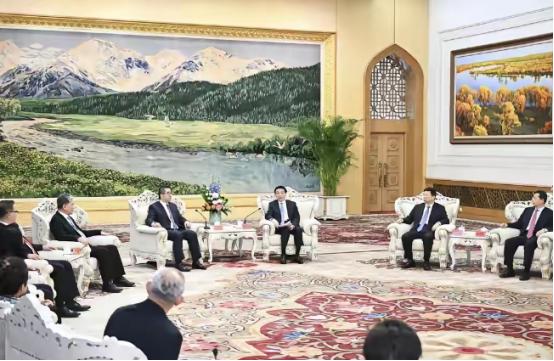 萧旭岑访陆最后一天获高层接待！大陆送大礼：金马旅游正式恢复 国民党副主席萧旭