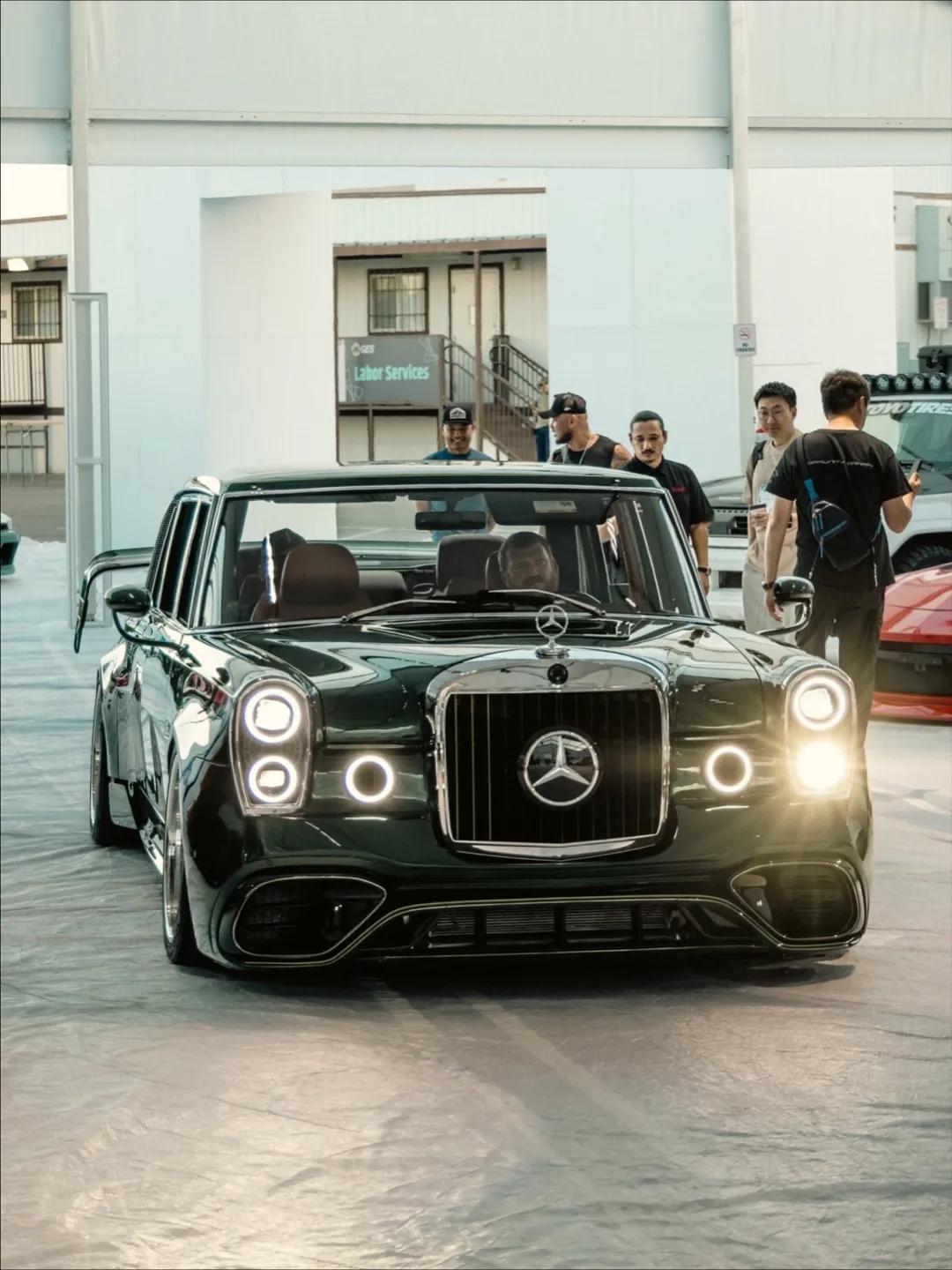 1971年经典“虎头奔”600Pullman重生！洛杉矶S-Klub团队为其移