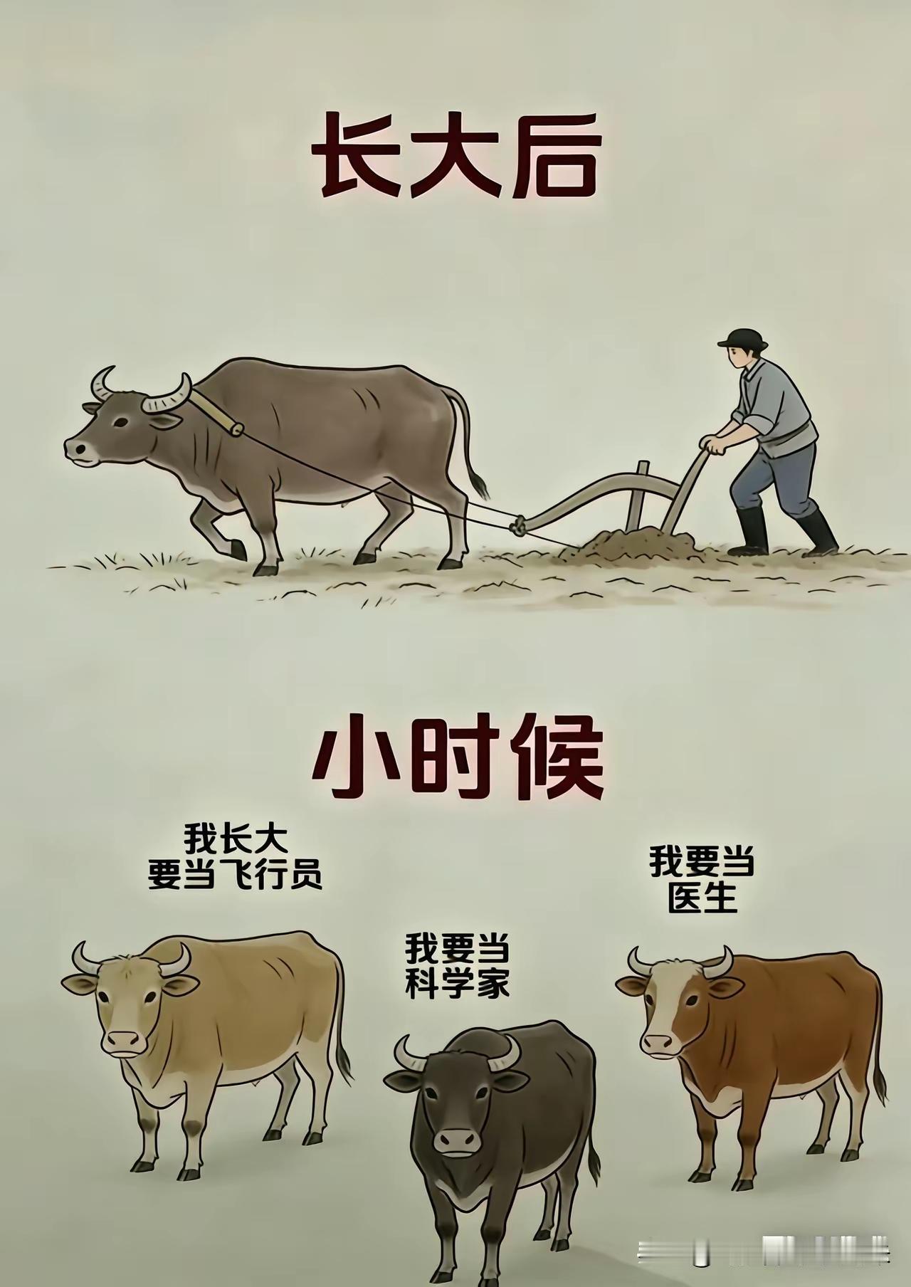 小时候对于未来我们都有无限美好的梦想！长大了，带着一股冲劲都想仗剑走天涯，独闯属