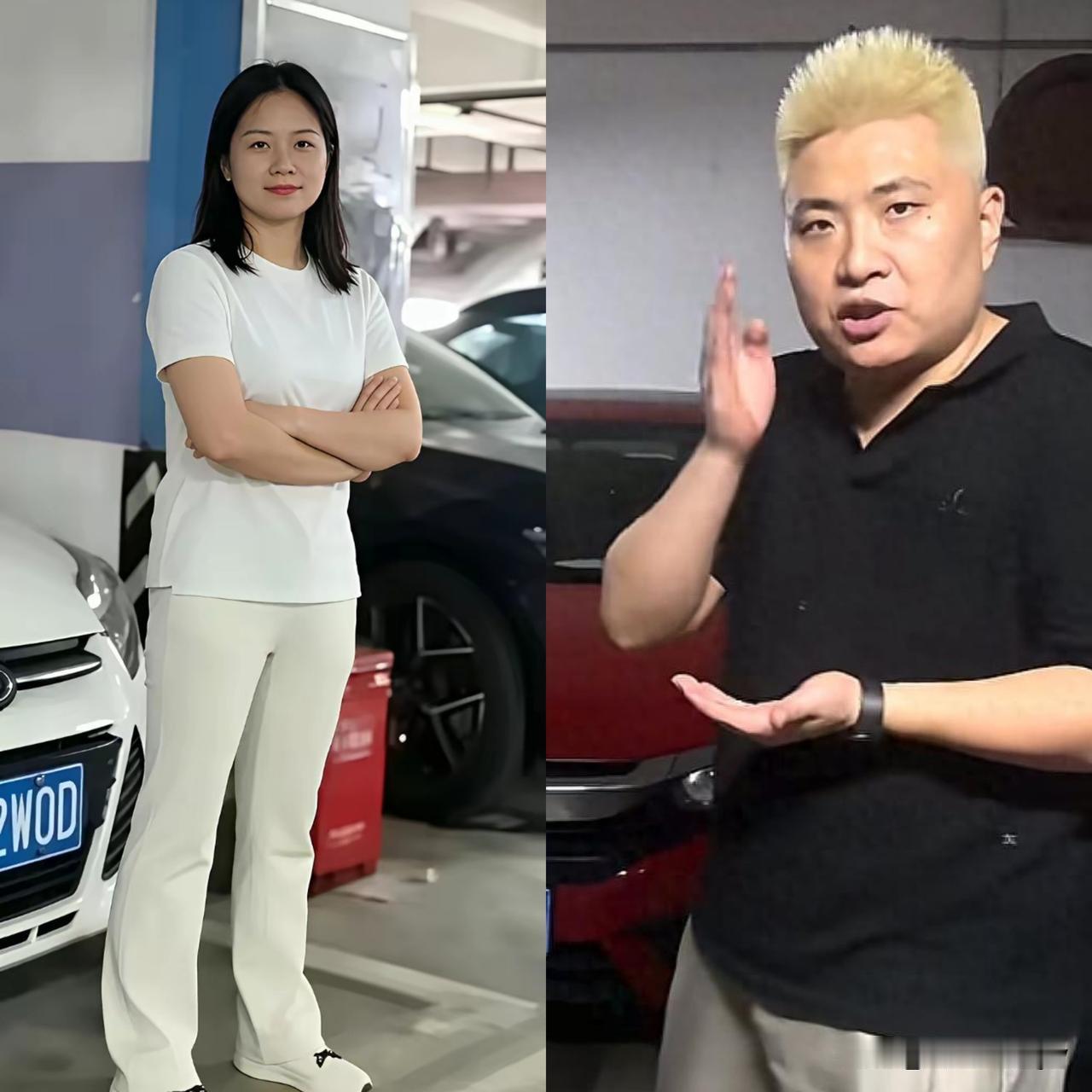 谈崩了！原来女子是长沙体育局的副处长，姓彭。男子是开店的个体小老板，闵先