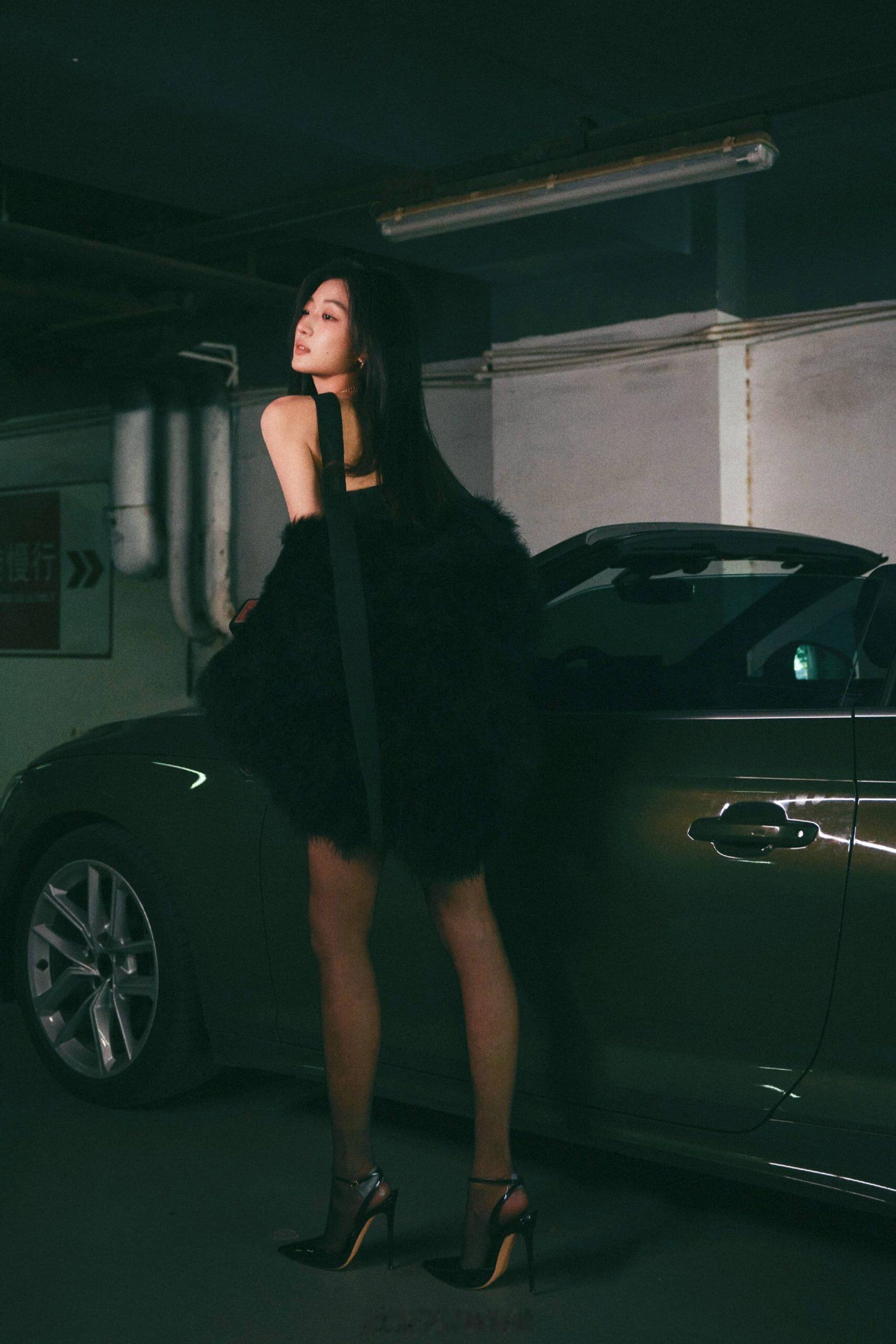 孙千大小腿围度一样我P图都不敢修成孙千的腿修图拉腿都不敢开到这么大胆的参数，生怕