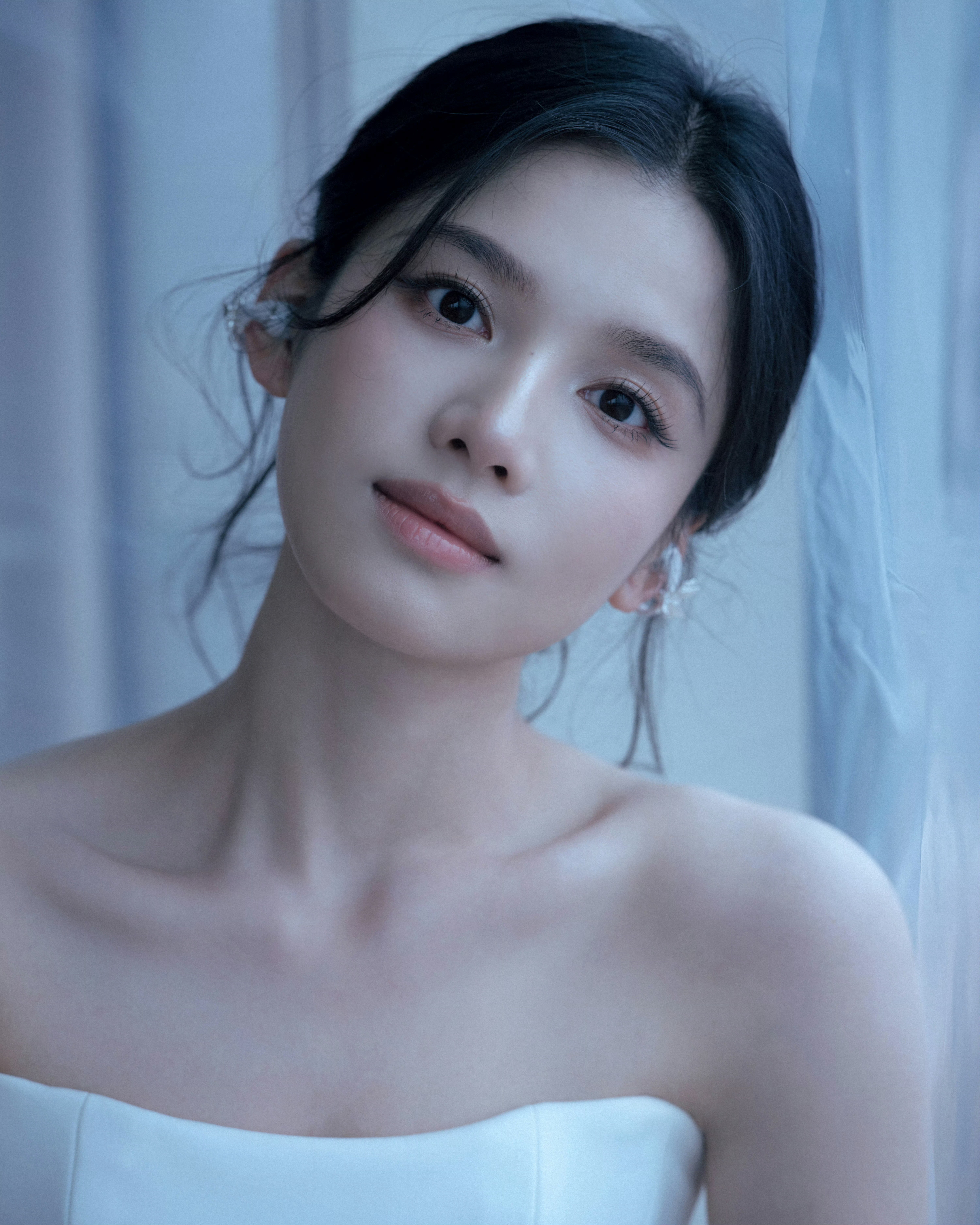 张婧仪的脸真是没有一点缺点