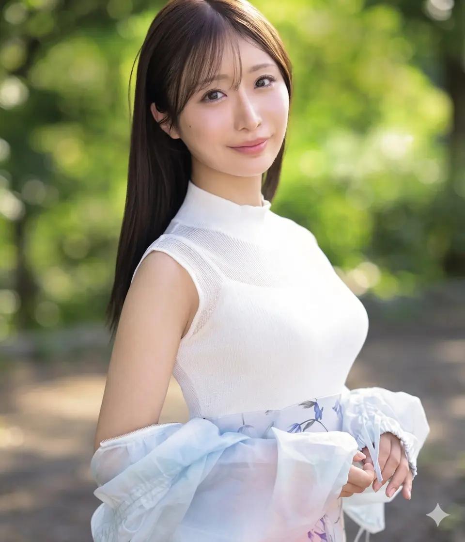 漫步在初夏的微风里，你眼中的温柔，是我见过最美的风景。🌿✨氧气女孩山下美月