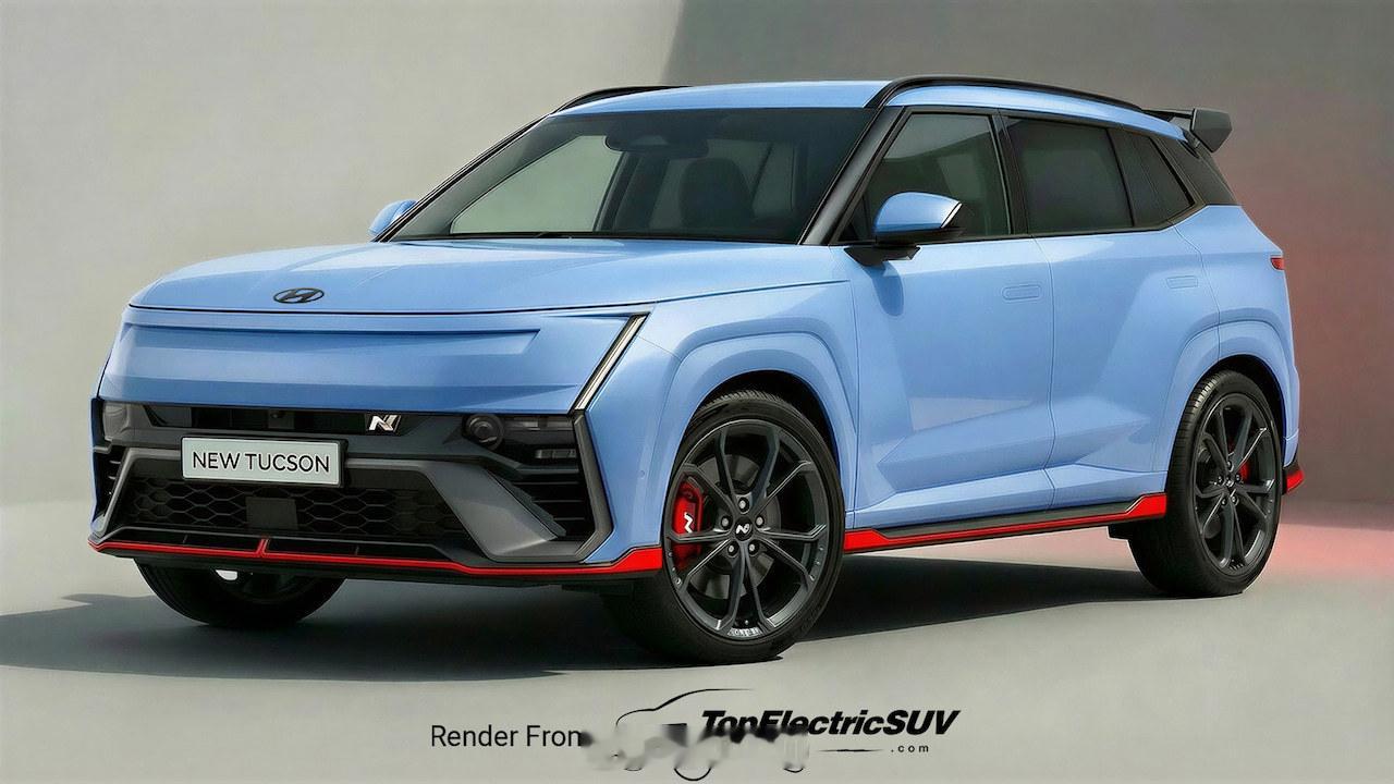 全新一代现代途胜图1&图2为全新一代现代途胜提前曝光照，图3至图5为新途胜效果