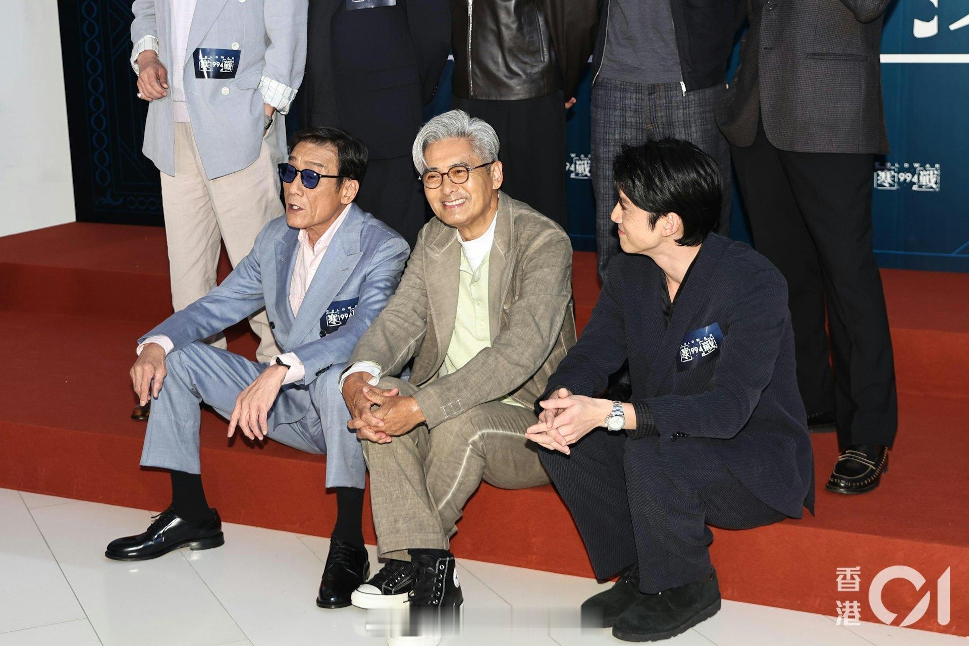 寒战1994｜周润发拍大合照突然发火？当场大喝：“揍你的啊”《寒战1994》于4