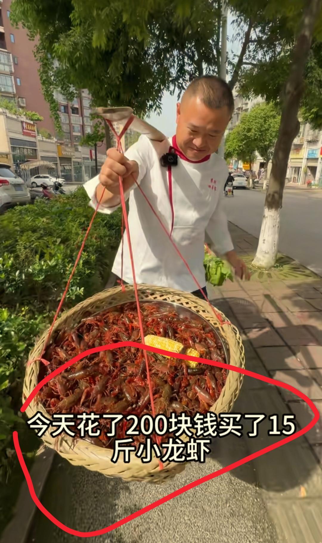 看到农村四哥花5小时洗虾我忍了看到他摆摊一天赚400我也忍了可是看到评论区瞎