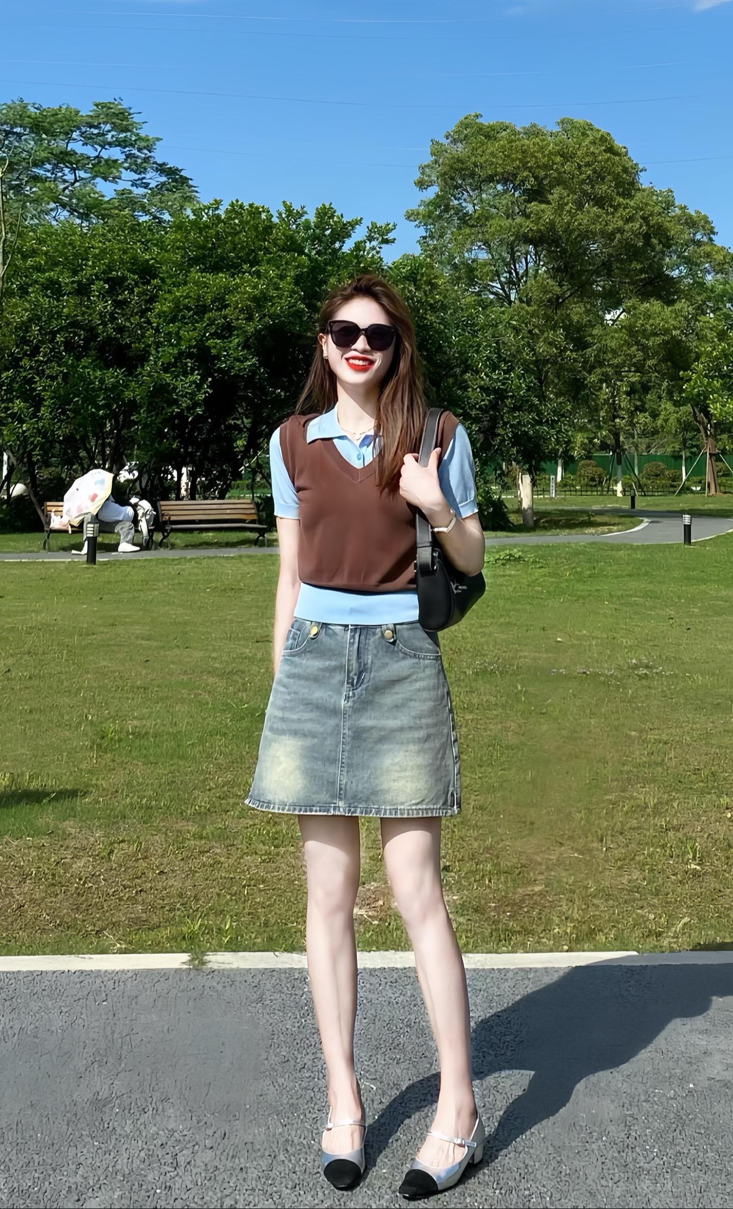 韩系穿搭 休闲减龄穿搭 夏季穿搭 穿搭只是自我的映射 我的夏日ootd