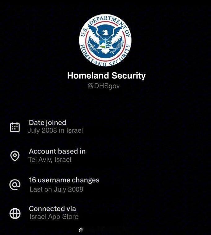推特推出新功能：通过IP显示帐号的地址。这个功能一出，人们发现美国国安部的地址，