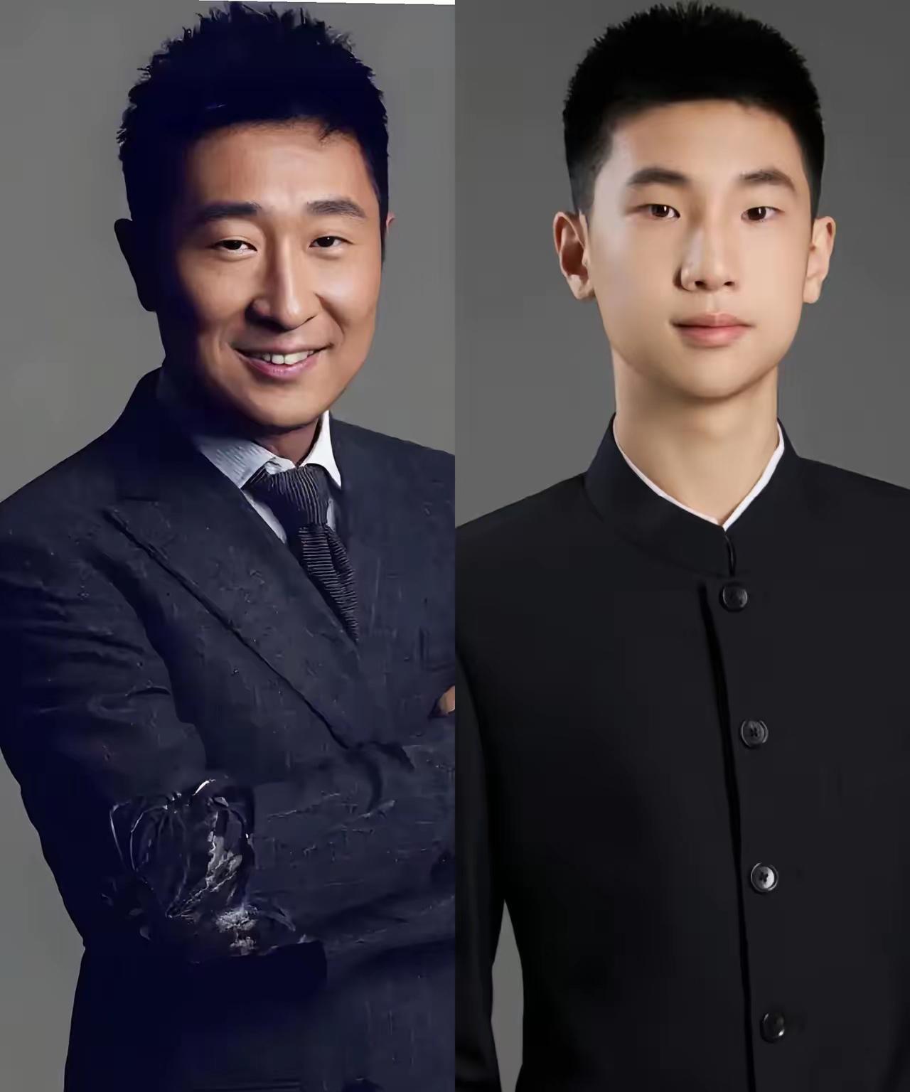 好奇怪，明明都是小眼睛眯缝眼，为什么林大竣要比他爹林永健帅气，到底是哪里出了