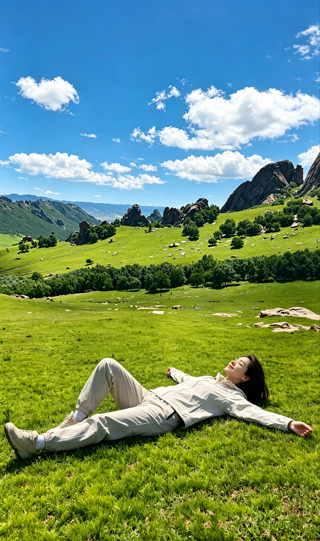 离北京最近草原徒步🌲美林谷&大青山绝了