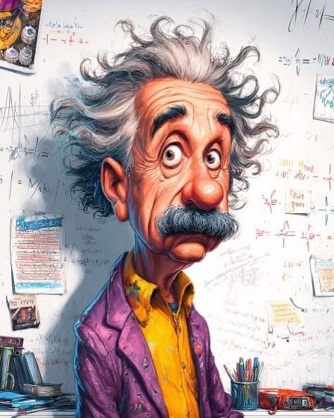 大家看到第一张漫画图片，一眼可以看出是哪位大师不？下面是其与学生的对话，兴许是