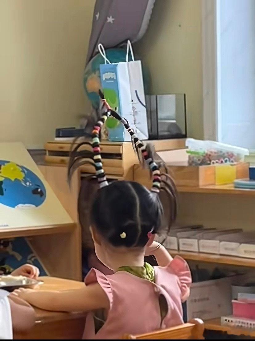 幼儿园编发赛道还是太卷了[捂脸哭]我的精神状态凉好暑假冲浪计划​​​