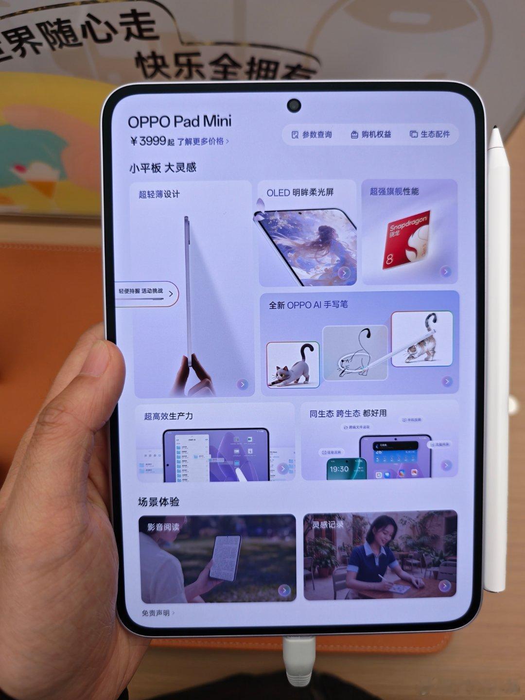 OPPOPadmini能平替iPadmini吗？这个柔光屏就远胜iPad