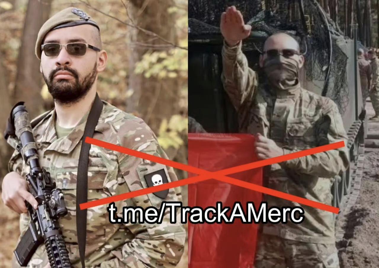 巴西雇佣兵吉列尔梅·佩雷拉在乌克兰战场上被俄军打死！这家伙是不打折扣的新纳粹分子
