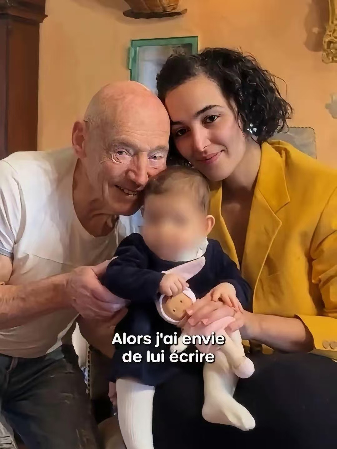 法国91岁亿万富豪再生娃，妻子是39岁阿拉伯裔人