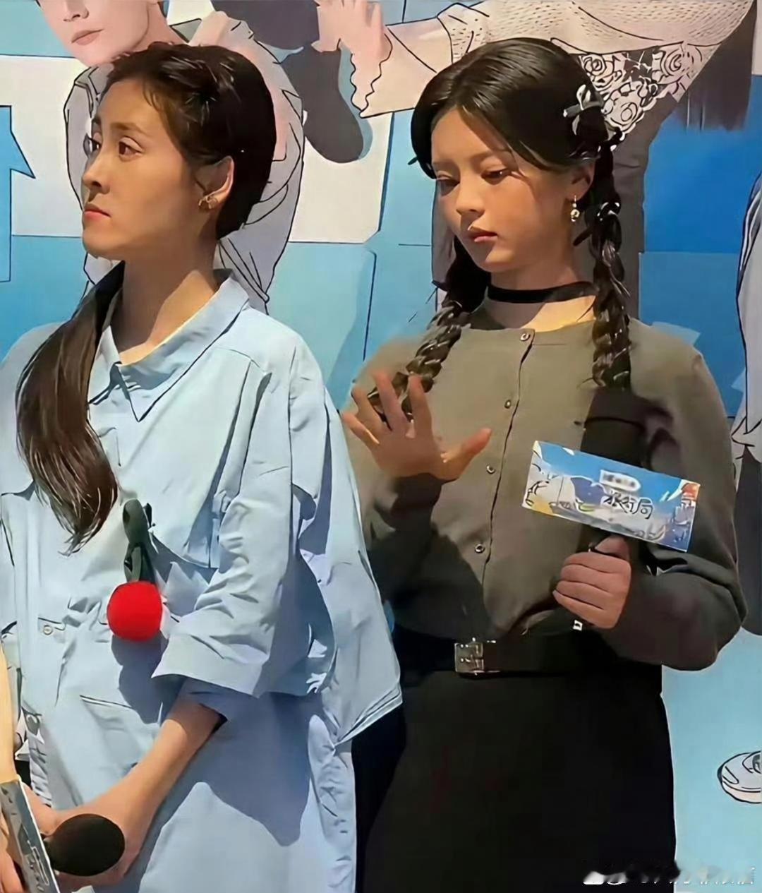 张碧晨和杨超越在没开美颜、没加滤镜的状态下，长这样。