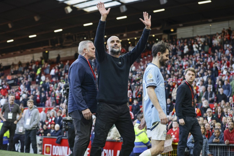 瓜帅: 很自豪能与曼城一起达成里程碑, 尤其是对阵利物浦意义非凡