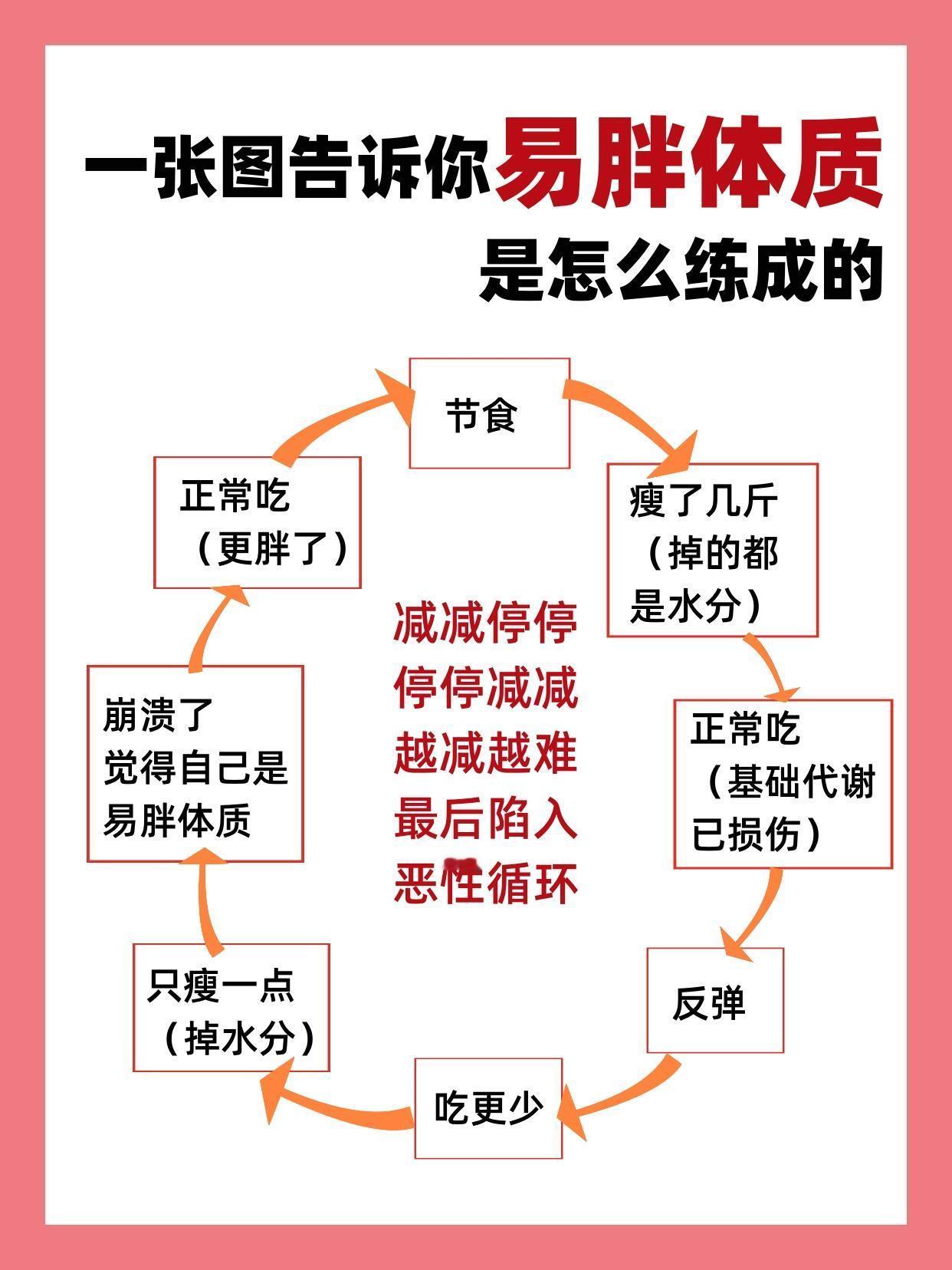 【易胖体质可能是节食节出来的……】99%的人都不知道节食不是真正的减肥反而更容易