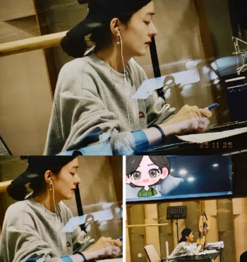 赵丽颖最新曝出来的工作照，以后真会转幕后吗？当初《与凤行》她是不是就是主演兼