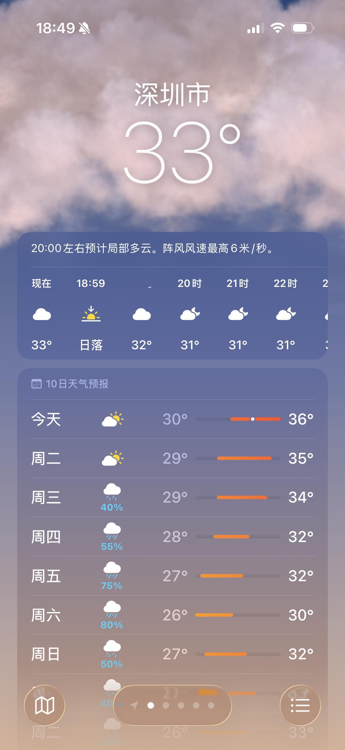 这两天热得好反常啊焗桑拿的那种热，快点下雨吧我要吃完老友粉解腻燥热
