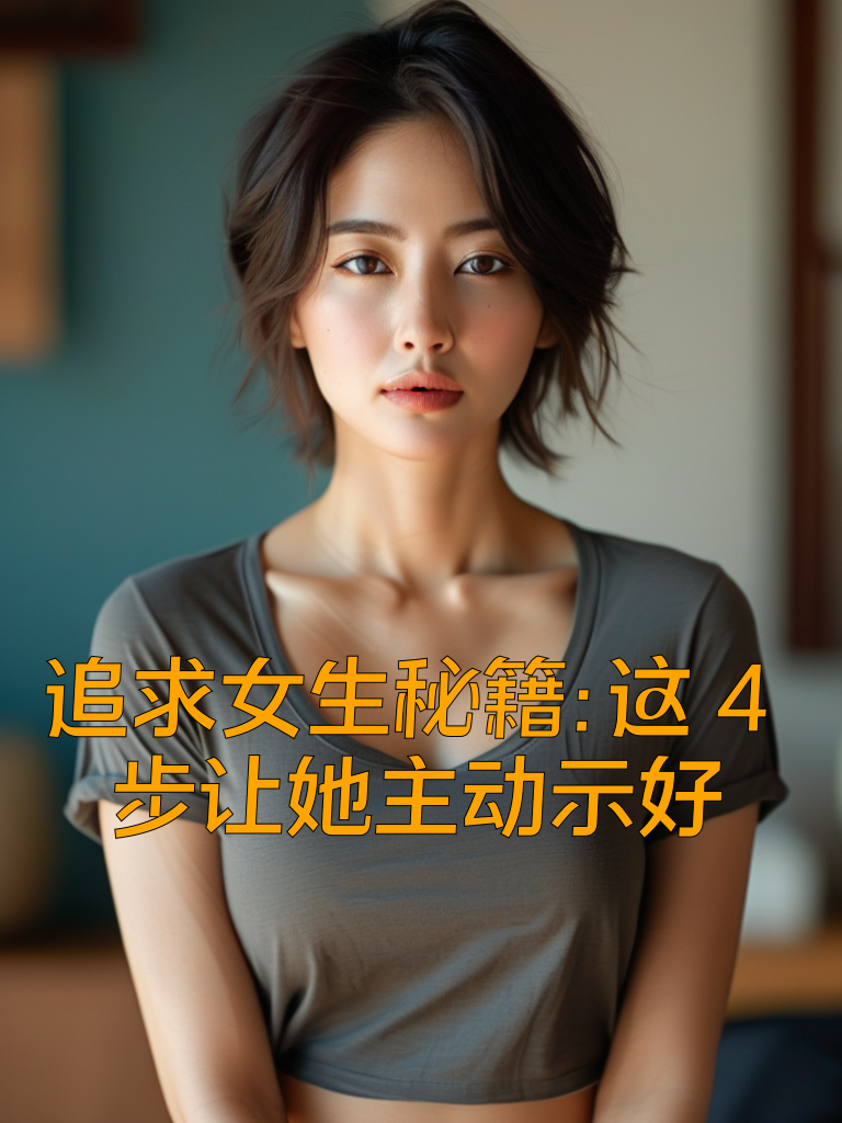 追求女生秘籍：这4步让她主动示好