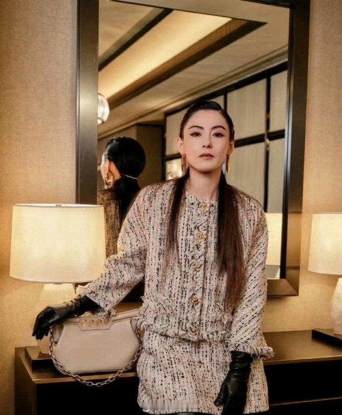 张柏芝人到中年还能这么漂亮​​​