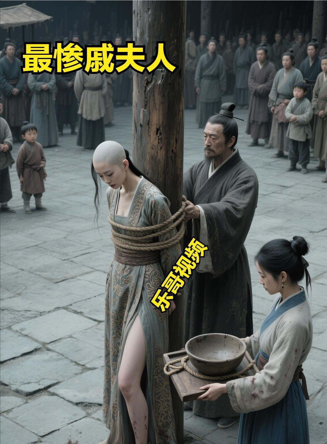 史上最惨女人:戚夫人直接被割阴，断四肢，毁容，惨烈程度，堪比商鞅，她究