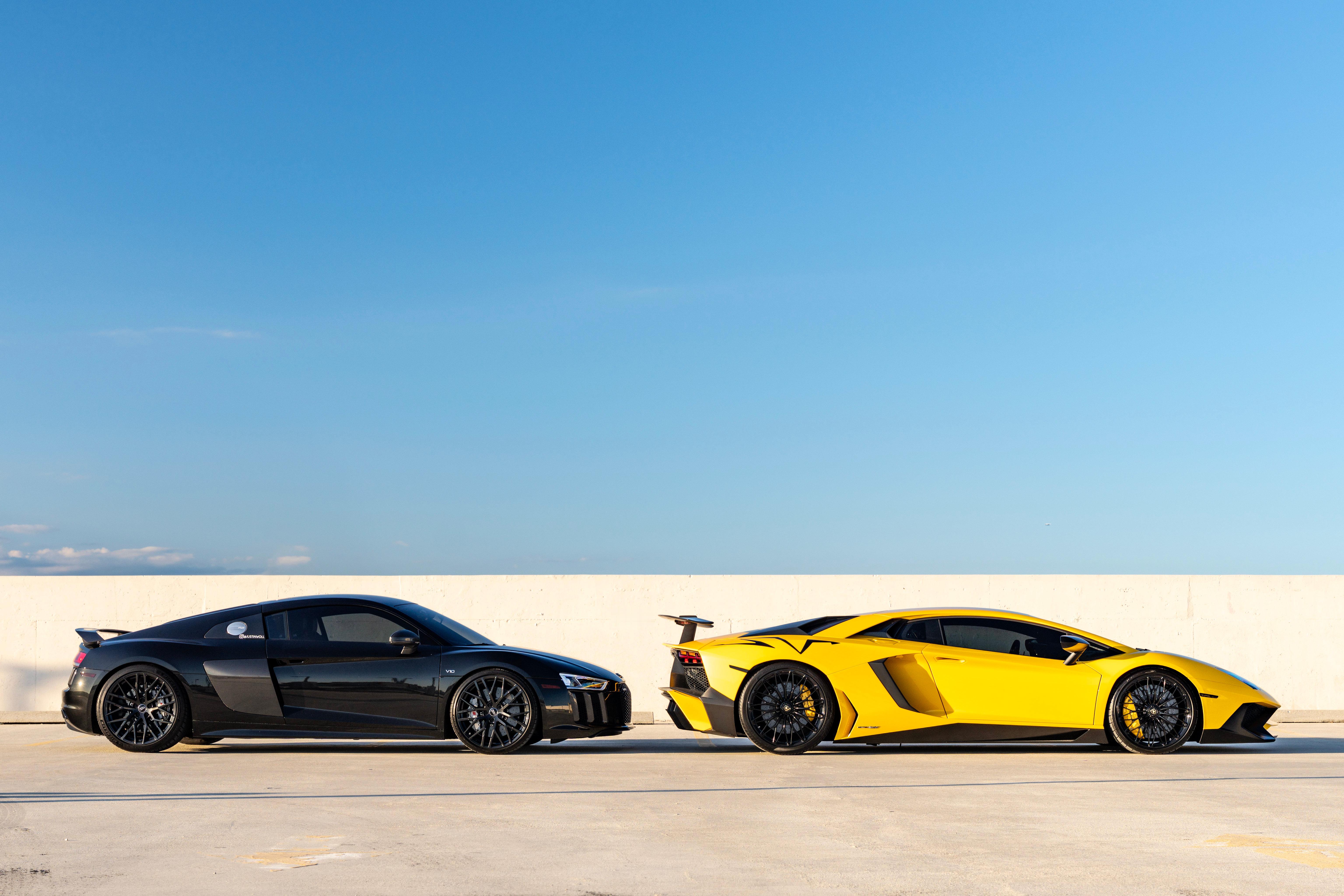LamborghiniAventadorLP750-4SV&Audi