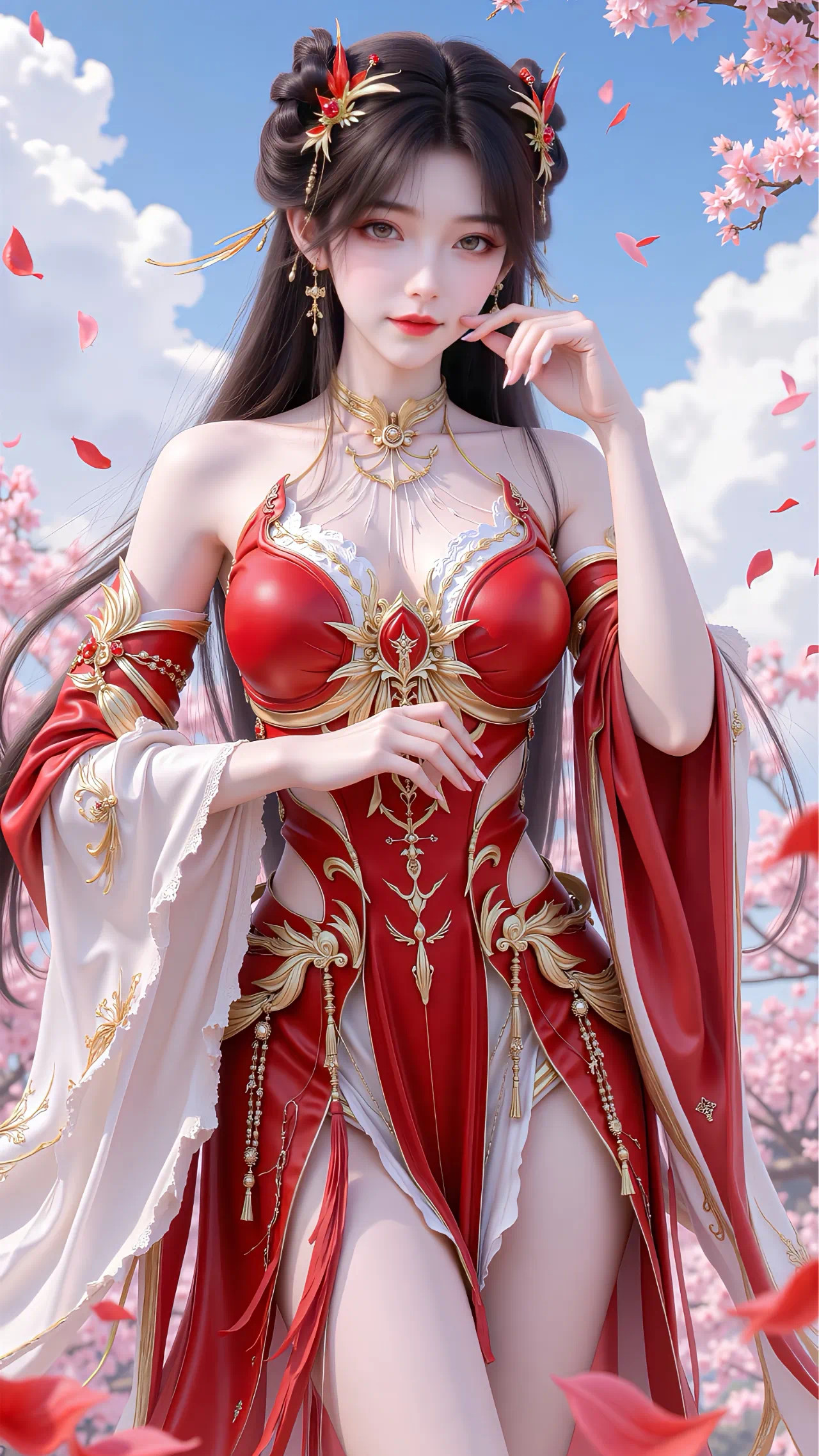 完美世界火灵儿【精美壁纸】青春靓丽，活泼可爱，让人心旷神怡！​​​