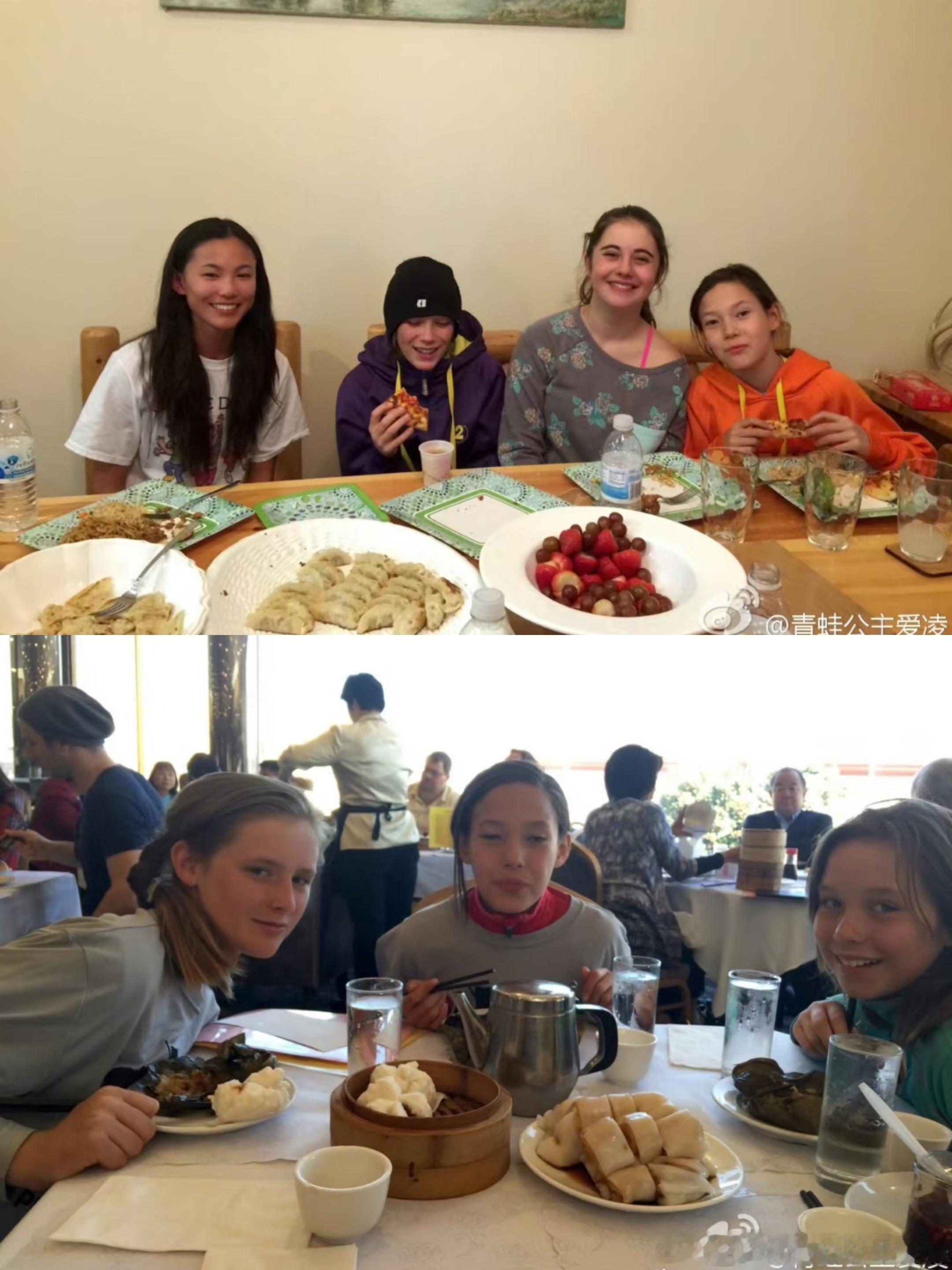 谷爱凌真的很喜欢中国美食吧，不仅自己经常晒中餐，还常带朋友们一起吃中餐，在异国他