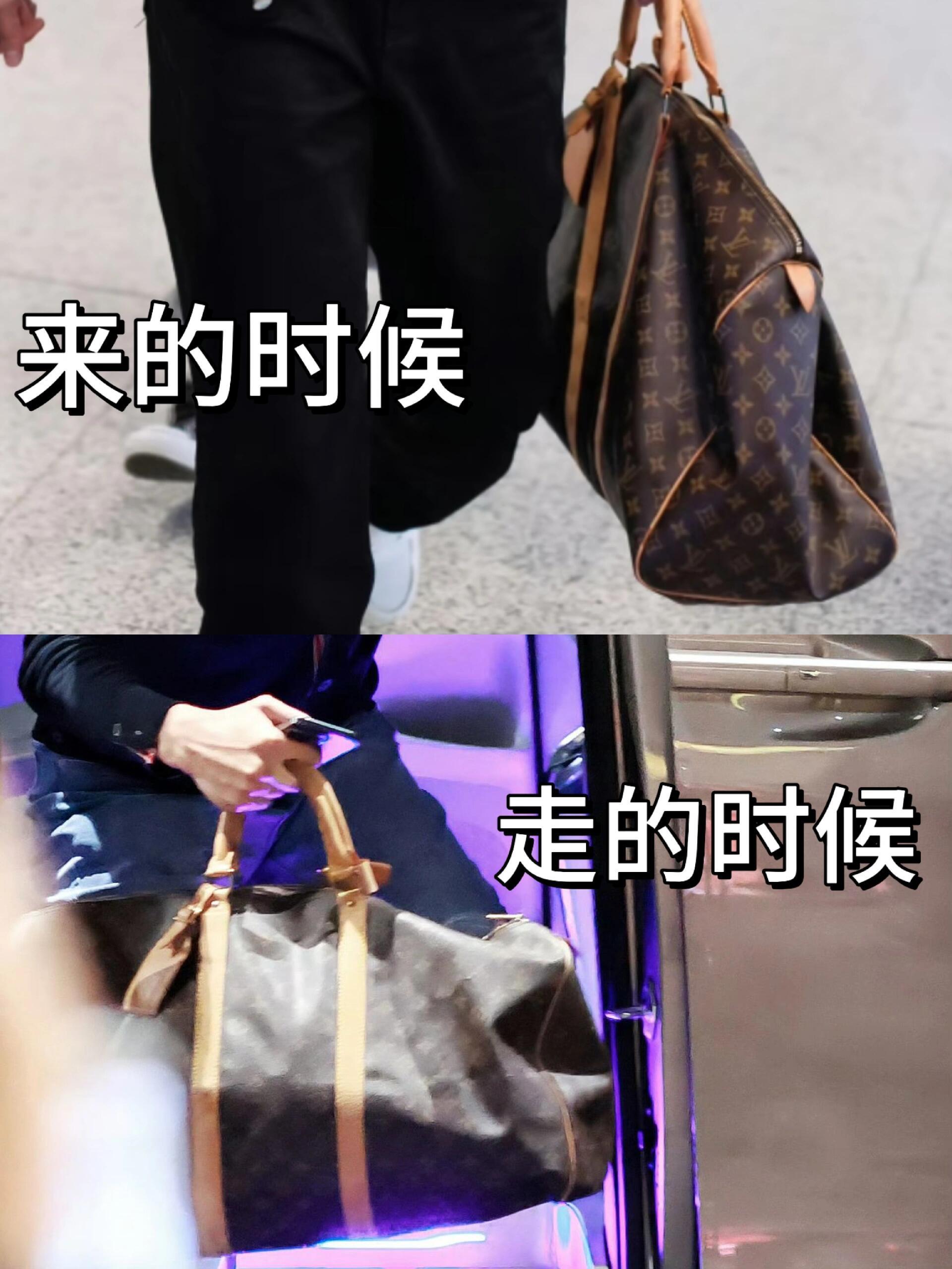 吴世勋是来进货的吗来的时候lv包是瘪的，走的时候满满当当​​​