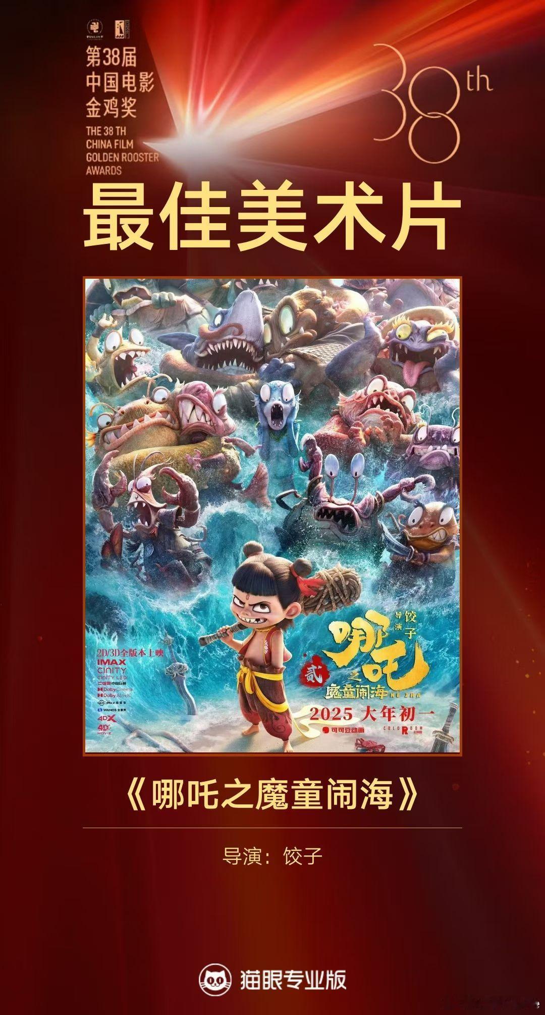 这应该是金鸡奖最没有争议的奖项。