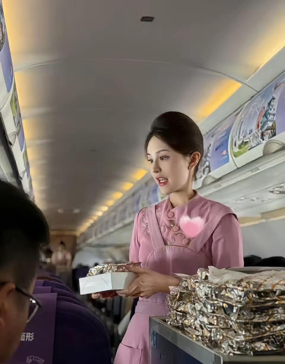 空姐那么漂亮为什么不当网红或明星呢？工资低还要屈膝服务旅客。有网友认为空姐的