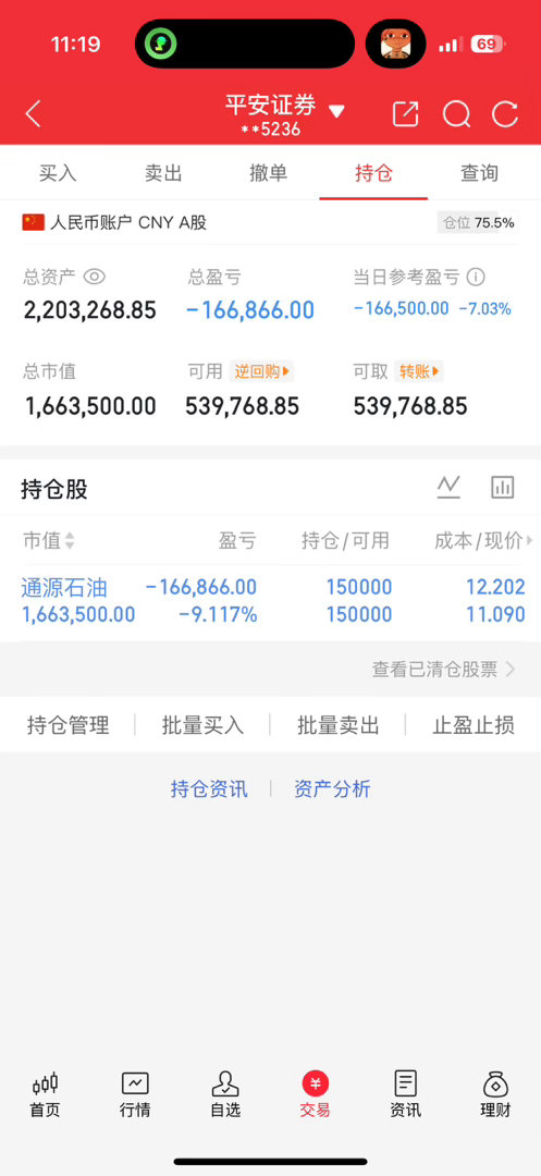 我感觉像是被盯上了一样，买什么都是绿的，要是换成美股的话还是能接受绿的