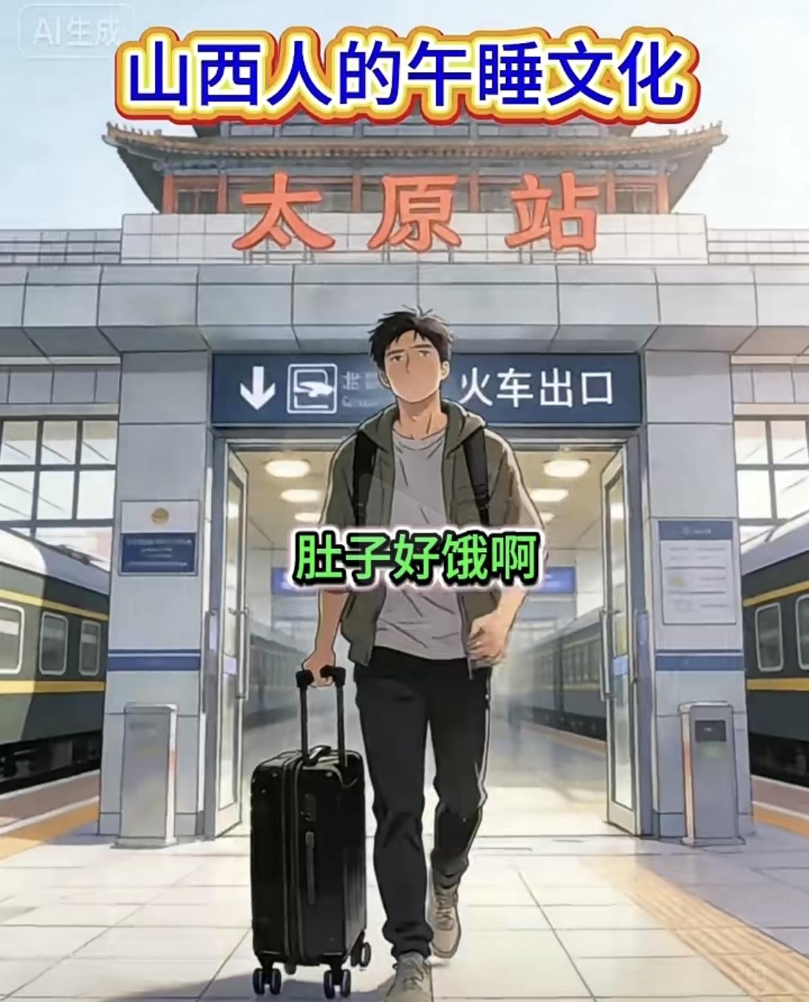 “山西人的生活属性，中午必须睡觉”[笑着哭][笑着哭]