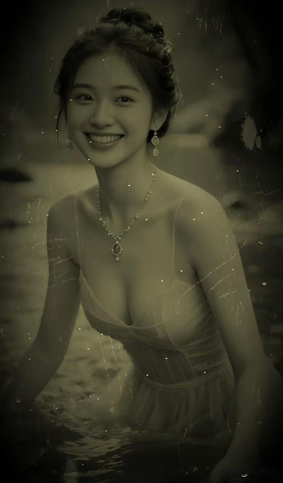 一张照片引发不同新闻解读，颇为魔幻。台媒编造大陆饥荒，称少女下水摸鱼充饥还强颜欢