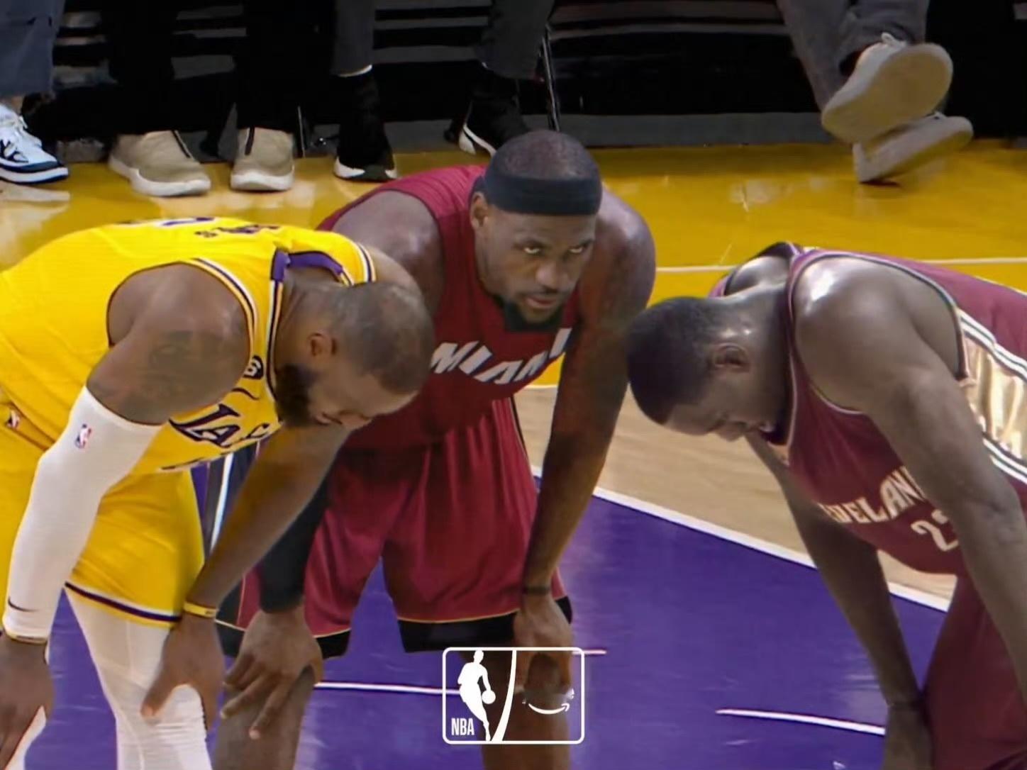 一场常规赛失利，好多人破防。刚回来没多久，还在找身体和比赛状态。连胜期间，詹姆斯