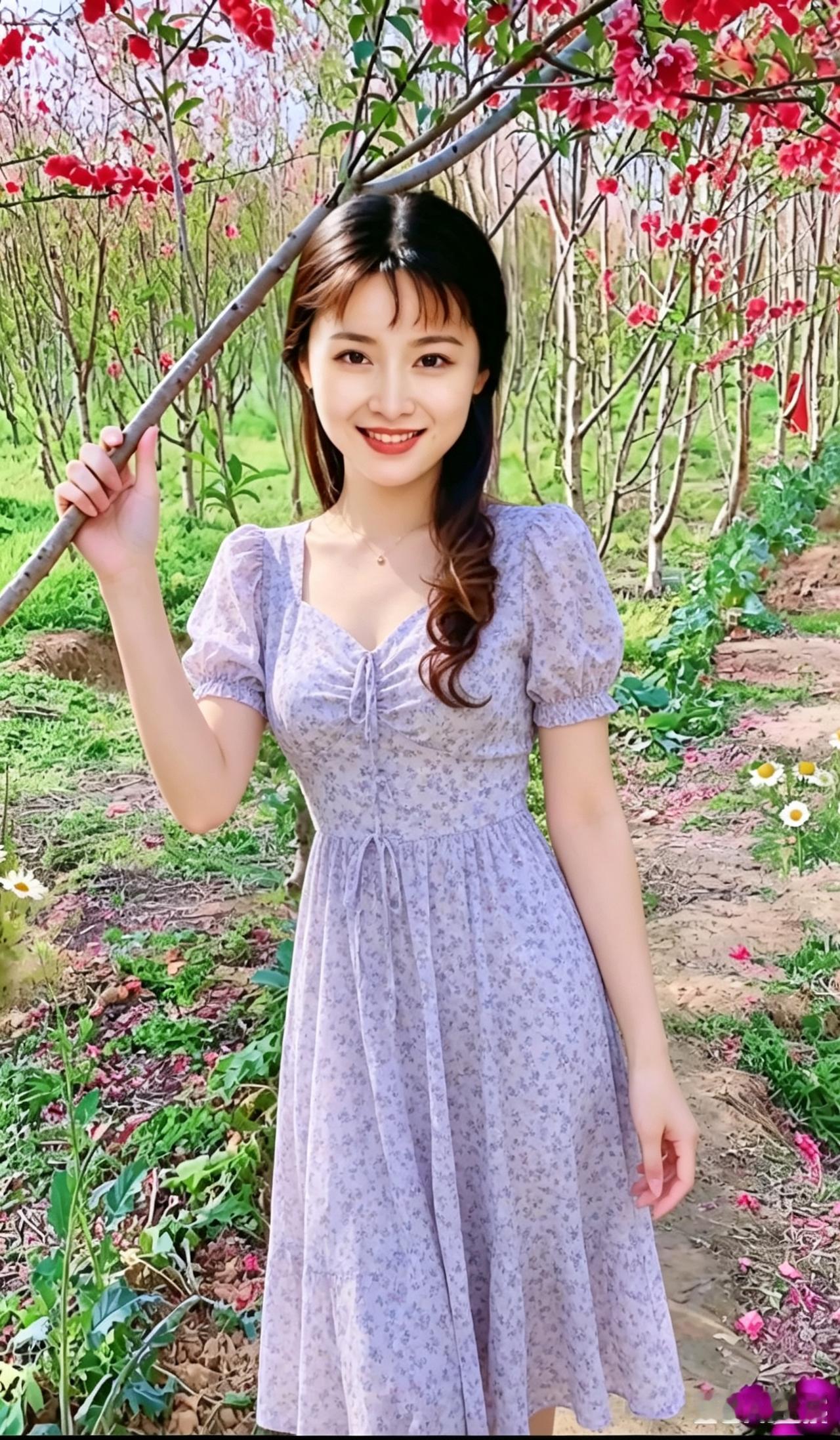 花间笑语，春意盎然。